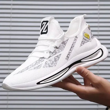 Mens Casual Sneakers Slip on Breathable Shoes Athletic Outdoor Sport Running Shoes Comfortable Walking Training Tennis Shoes