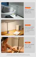 Baseus LED Desk Lamp Eye Protection Study Dimmable Office Light Foldable Table Lamp Smart Adaptive Brightness Bedside Read Lamp - Aurex
