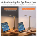 Baseus LED Desk Lamp Eye Protection Study Dimmable Office Light Foldable Table Lamp Smart Adaptive Brightness Bedside Read Lamp - Aurex