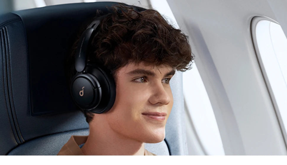 Soundcore by Anker Life Q30 Hybrid Active Noise Cancelling Headphones Wireless Bluetooth Headphones Over Ear Headset Earphone - Aurex