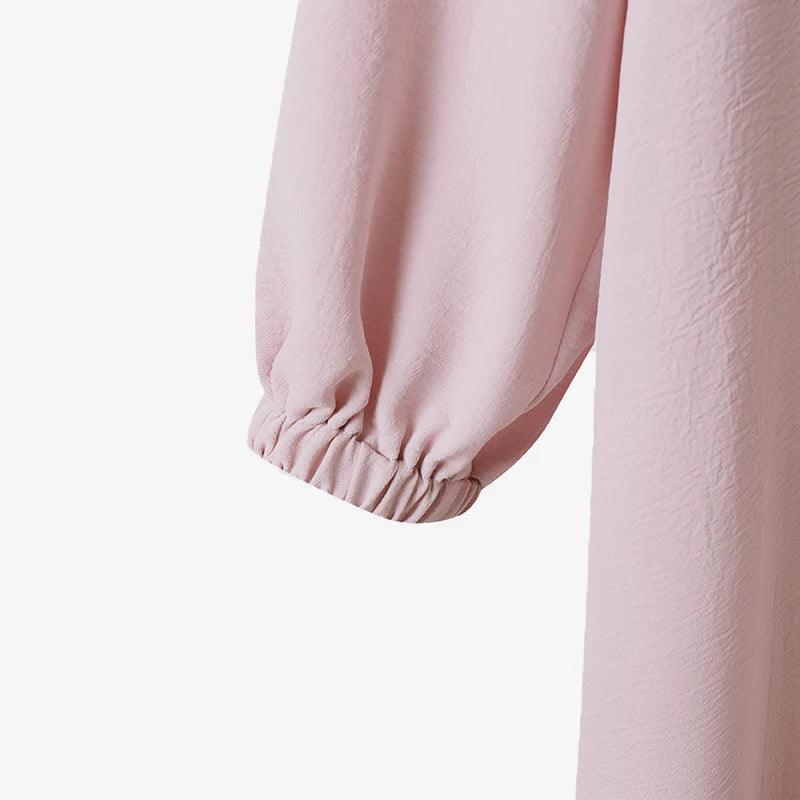 ZANZEA Autumn Muslim Sets Turkey Dubai Abaya Women Long Sleeve Shirt Set Causal Pants Suits Abayas For Women IsIamic Outifits - Aurex