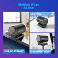 Webcam 4K Streaming Web Camera 1080P 60FPS USB Camera EMEET S600 Autofocus Living Stream Camera With Mics for Tiktok/YouTube - Aurex