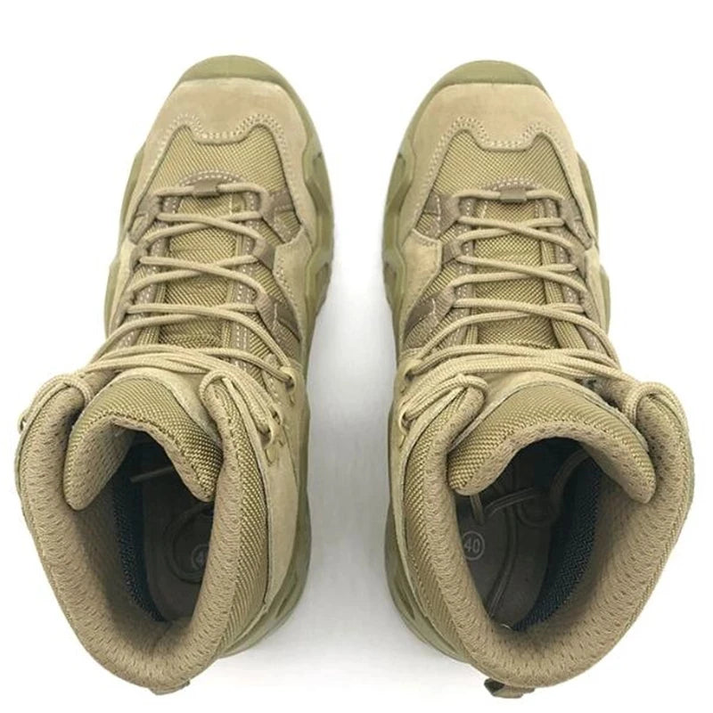 Tactical Boots Men Boots  Desert Combat  Boots Outdoor Hiking Boots Ankle Shoes Men's Sneakers