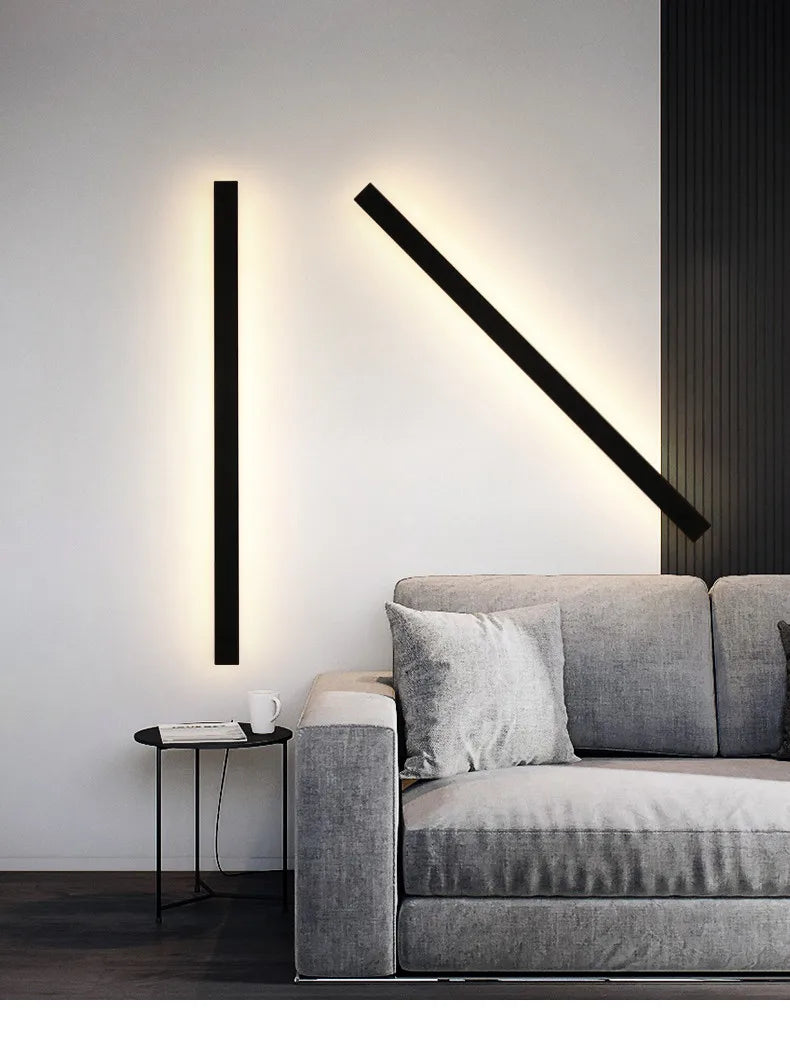 Waterproof Wall Light Outdoor Garden Wall lamps LED Lights Modern Nordic  Living Room TV Background IP65 110/220v Wall washer - Aurex