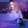 Webcam 4K Streaming Web Camera 1080P 60FPS USB Camera EMEET S600 Autofocus Living Stream Camera With Mics for Tiktok/YouTube - Aurex