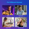 Webcam 4K Streaming Web Camera 1080P 60FPS USB Camera EMEET S600 Autofocus Living Stream Camera With Mics for Tiktok/YouTube - Aurex