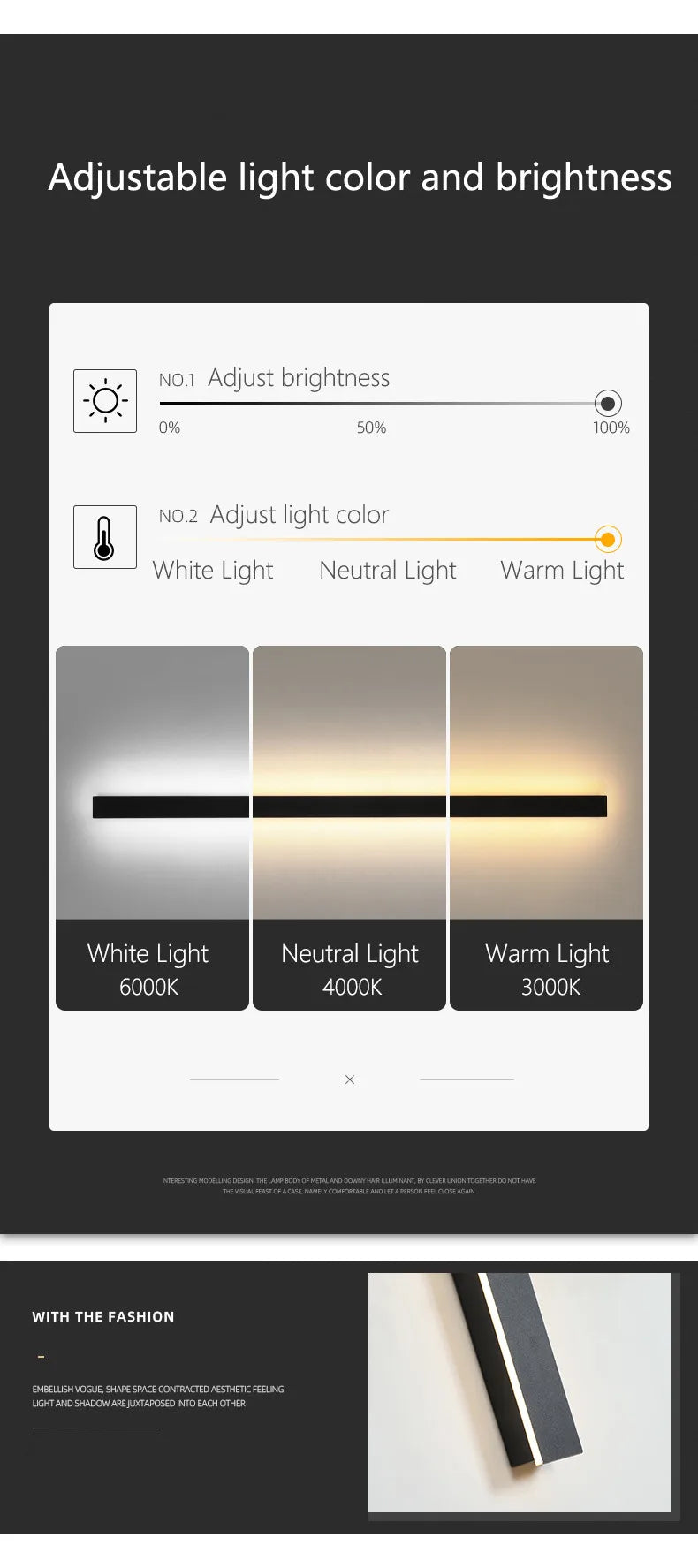 Waterproof Wall Light Outdoor Garden Wall lamps LED Lights Modern Nordic  Living Room TV Background IP65 110/220v Wall washer - Aurex