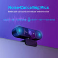 Webcam 2K Web Camera 1080P 60FPS Streaming Camera Autofocus EMEET C960 2K USB WebCam With Microphones for YouTube Desktop/Laptop - Aurex