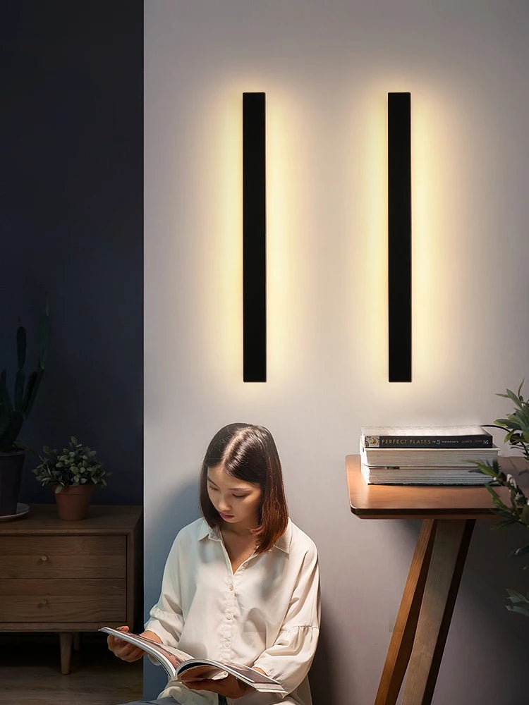 Waterproof Wall Light Outdoor Garden Wall lamps LED Lights Modern Nordic  Living Room TV Background IP65 110/220v Wall washer - Aurex